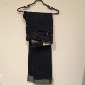 Dark Navy Blue Jeans